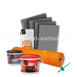 Polisztirol Eps Grafit Komplett Hőszigetelő rendszer + Revco Szilikon