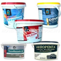 Kültéri homlokzati és lábazati festékek