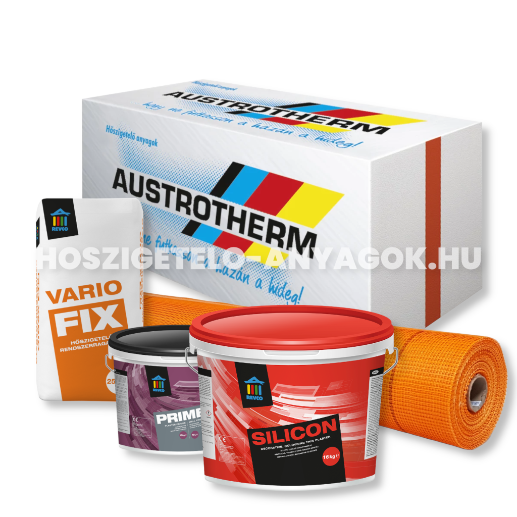 Austrotherm AT-H80 + Revco Szilikon Komplett Hőszigetelő rendszer