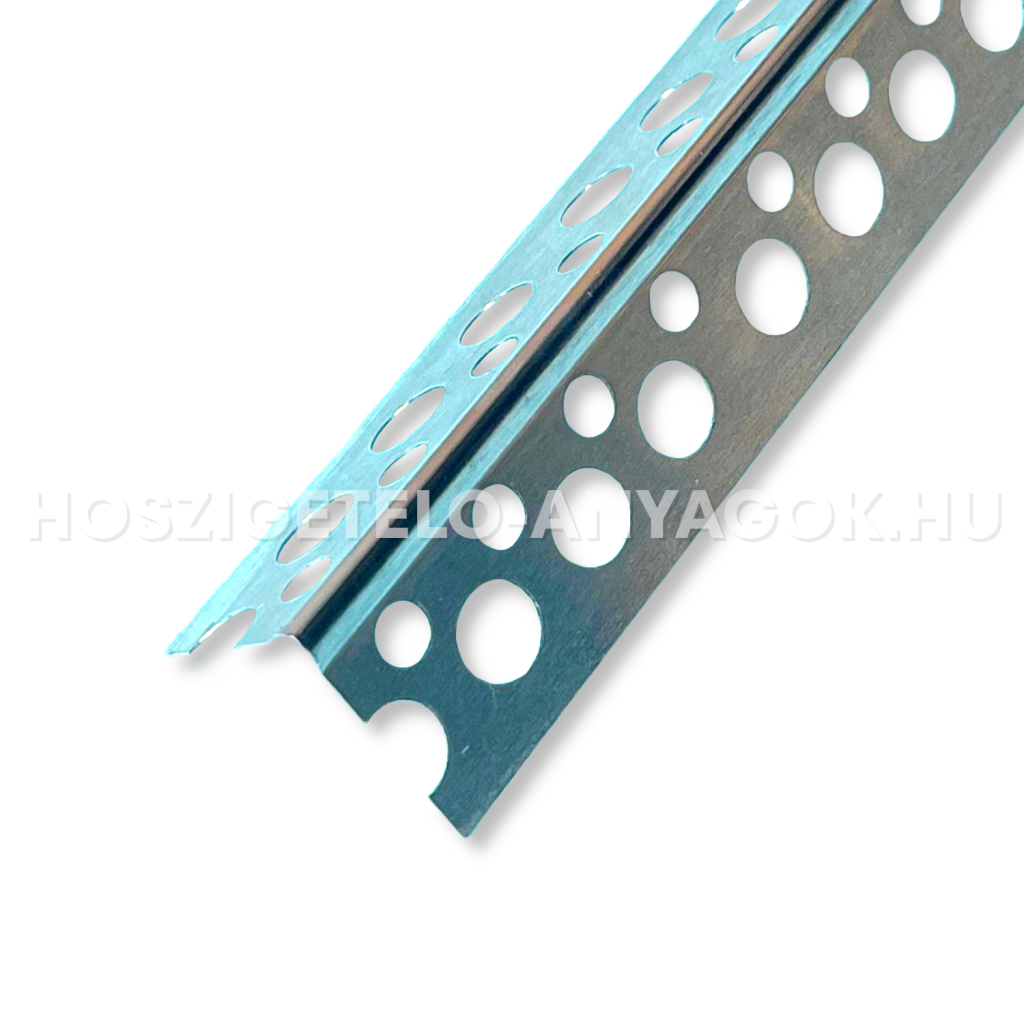 Alu élvédő /23 x 23 mm/ - 2,5 m