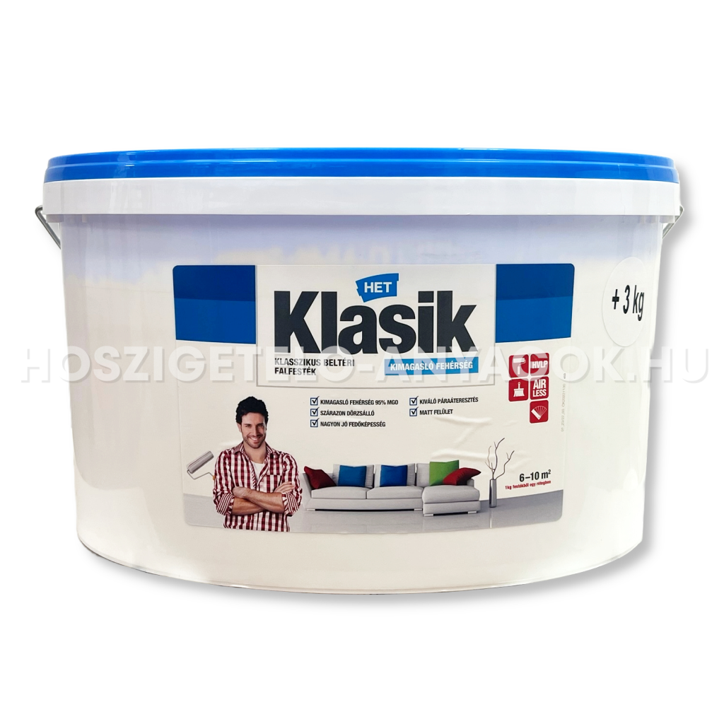 Het Klasik Beltéri Falfesték 18 kg