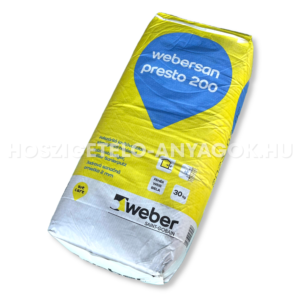 Weber Terranova javítóvakolat SPR 200 30 kg