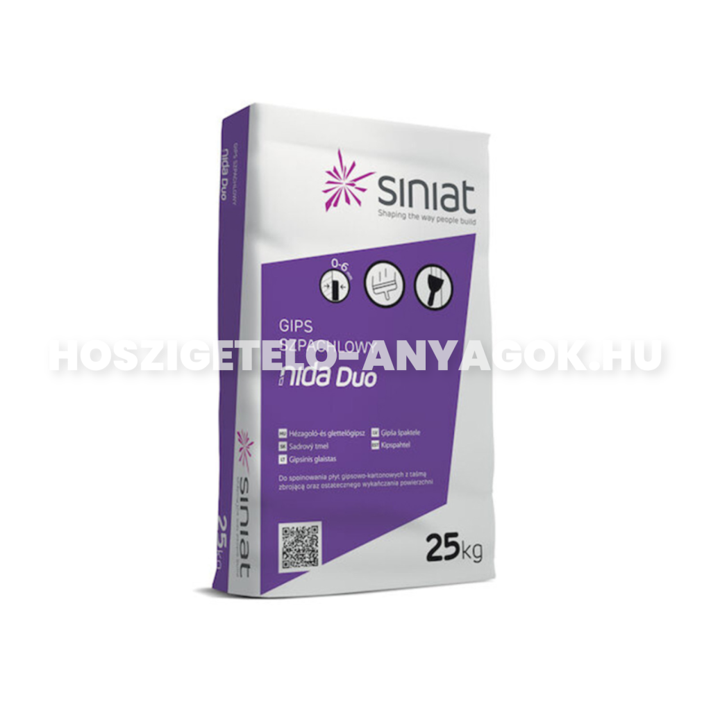 Nida duo Hézagoló és glett 0-6mm