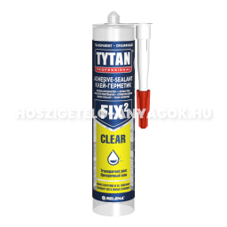 Szerelési Ragasztó FIX2 Clear - 290 ml /TYTAN/